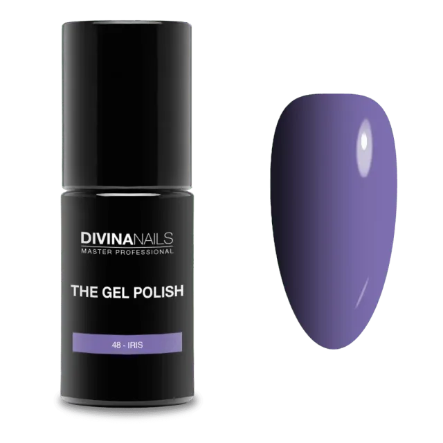 Diva Nails The Gel Polish 48 Iris semipermanente 8ml viola