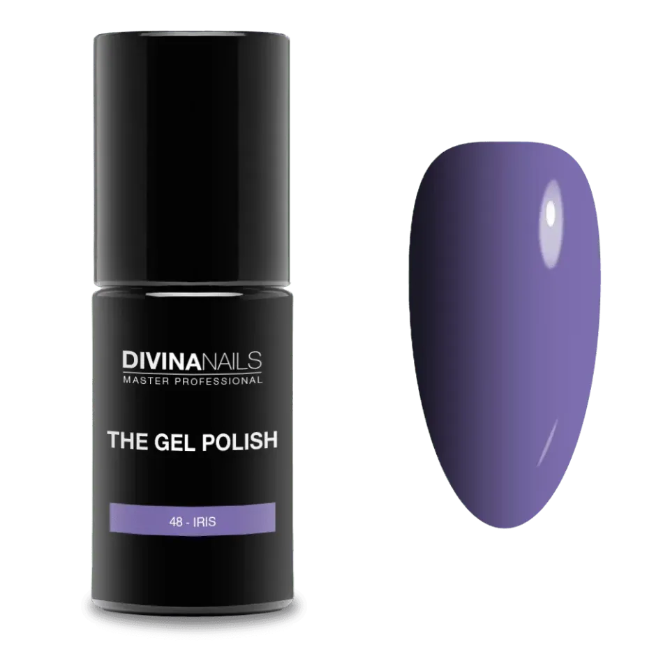 Diva Nails The Gel Polish 48 Iris semipermanente 8ml viola