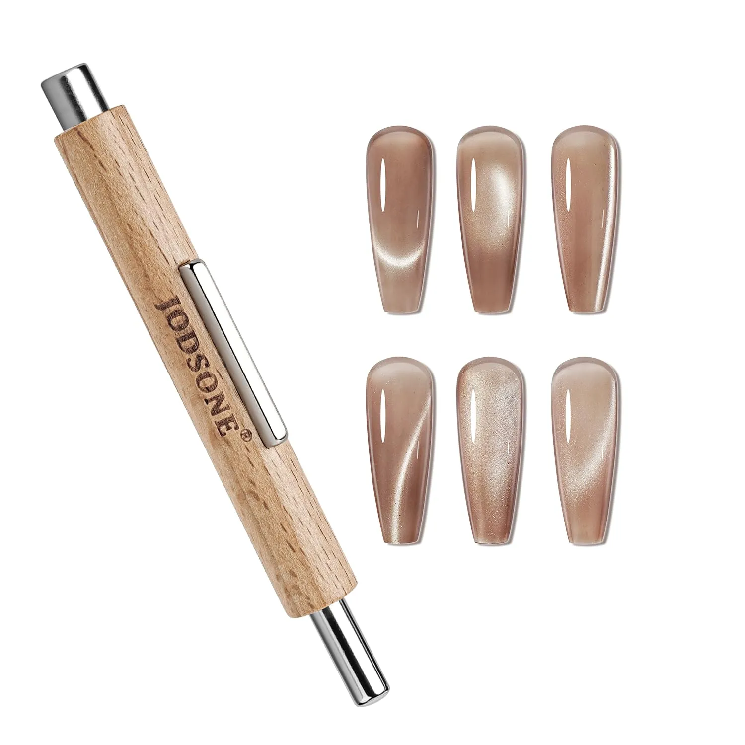 Jodsone Magnete Unghie 3-in-1 Cat Eye Rose-Magnet