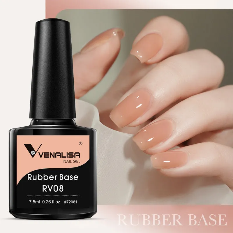 Venalisa H451 rubber base colorata semipermanente 12 pezzi