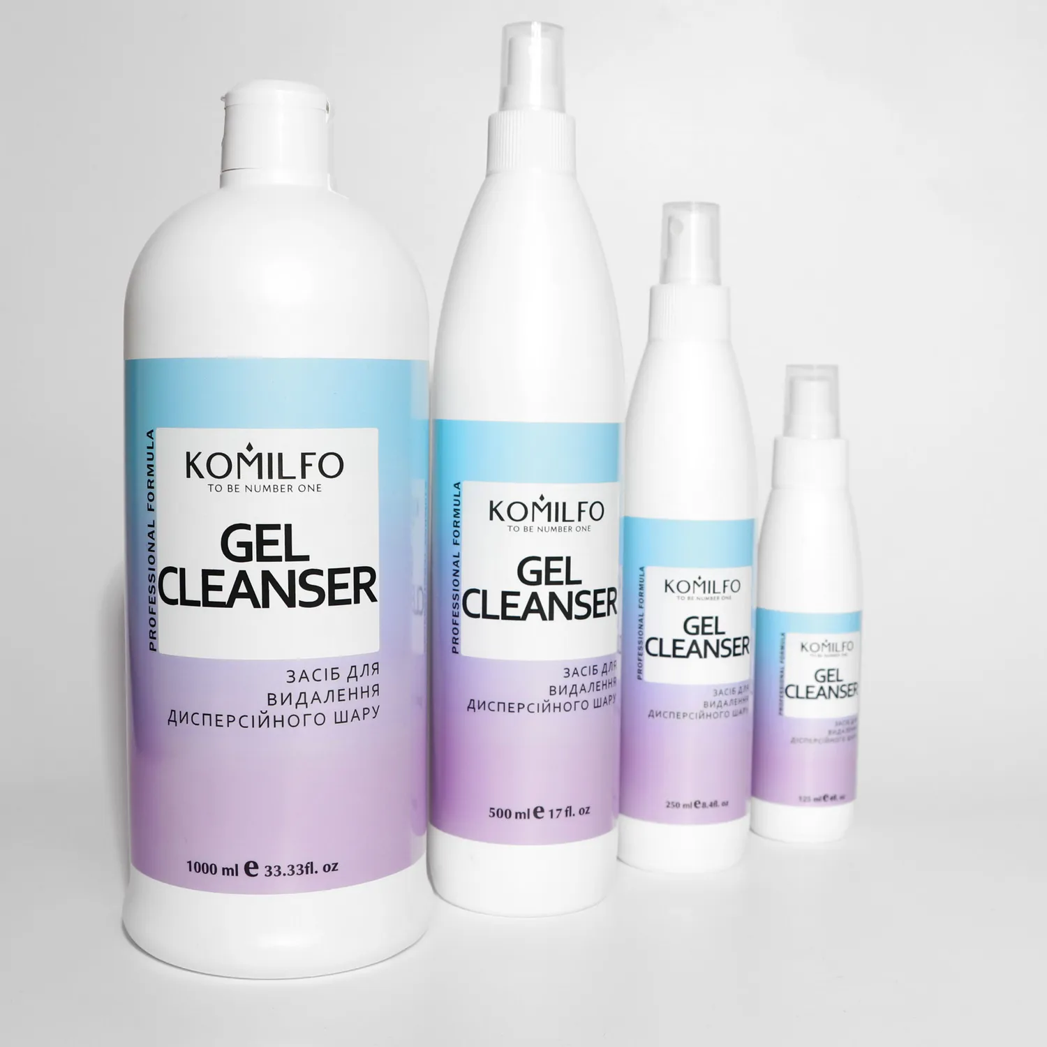 Komilfo Gel Cleanser sgrassatore unghie 125 ml pesca
