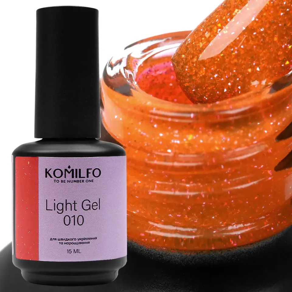 Komilfo Light Gel 010 gel liquido 15 ml rinforzo