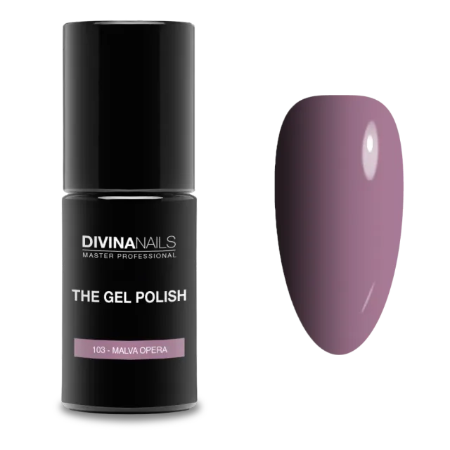 Diva Nails The Gel Polish 103 Malva Opera semipermanente 8ml viola