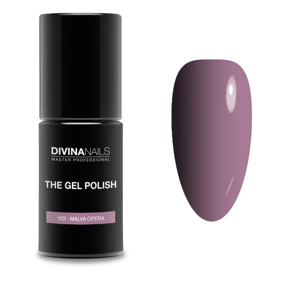 Diva Nails The Gel Polish 103 Malva Opera semipermanente 8ml viola
