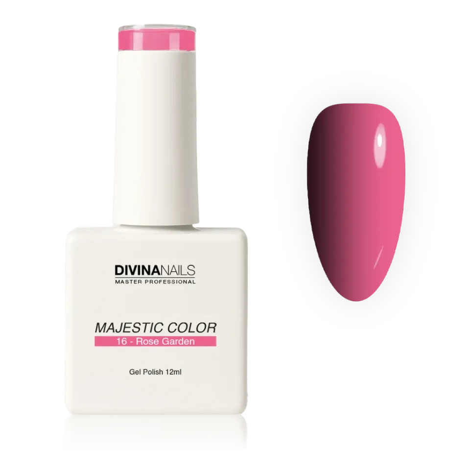 Diva Nails Majestic Color 16 Rose Garden semipermanente 12ml rosa