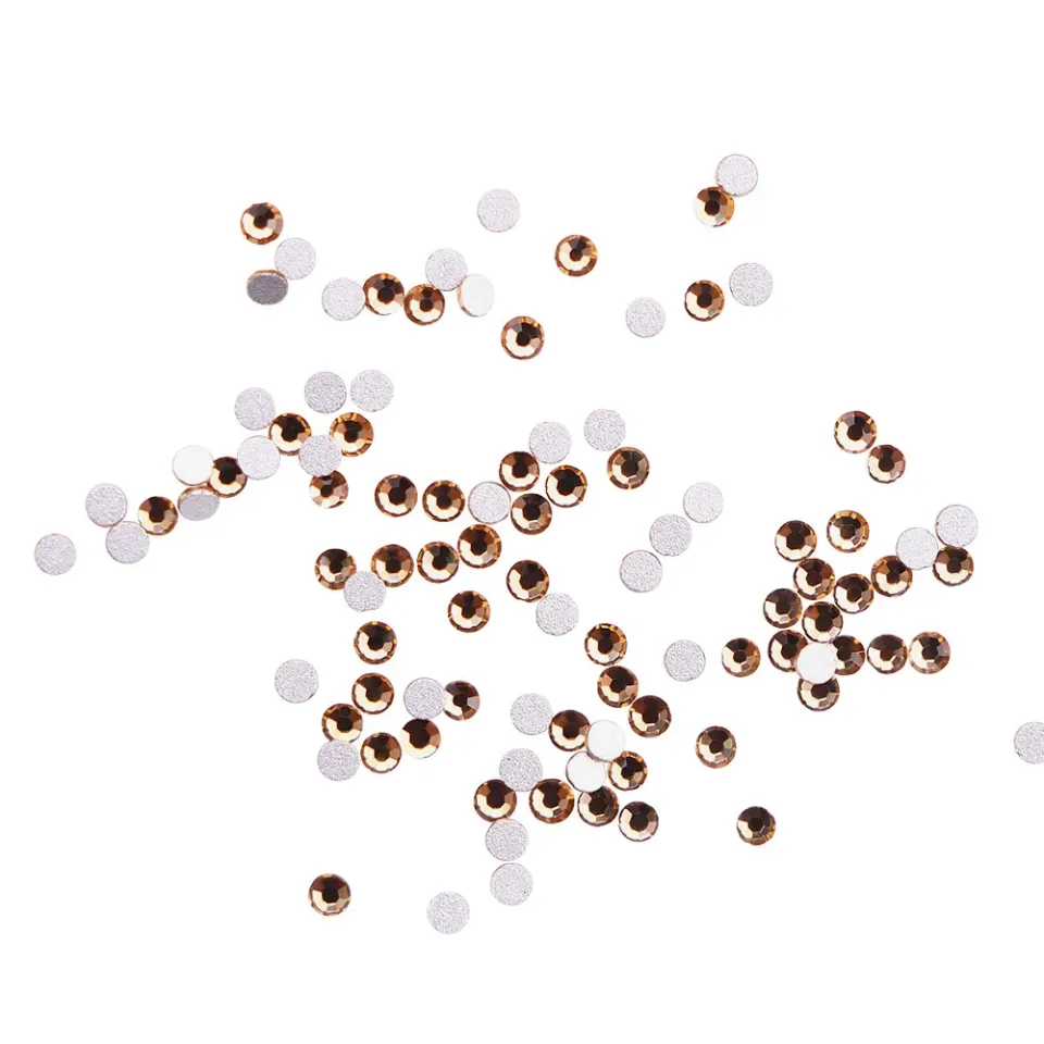 Komilfo Strass Light Colorado Topaz 4 Decorazioni Unghie 100 pz