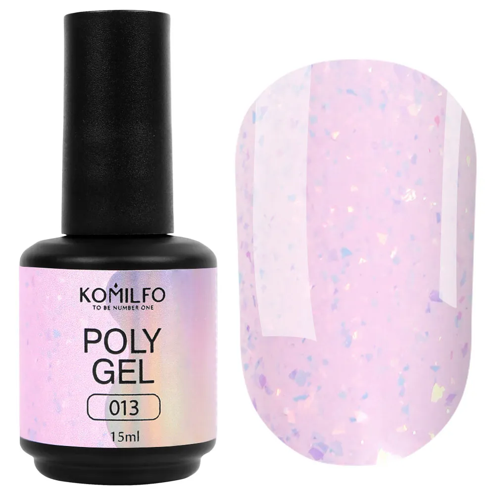 Komilfo PolyGel 013 Gel Unghie Rinforzo 15 ml