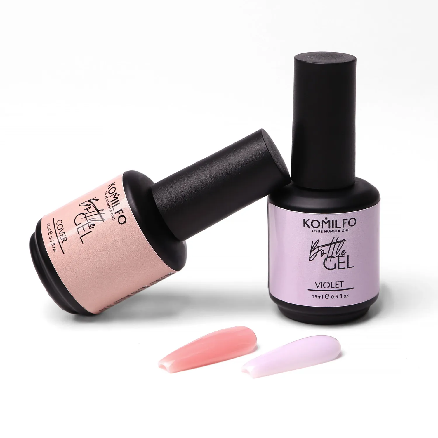 Komilfo Bottle Gel Cover gel in boccetta 15 ml rinforzante