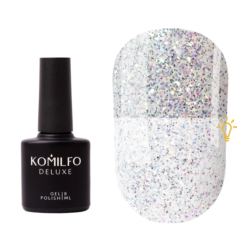 Komilfo Galaxy Top 003 top coat 8 ml riflettente