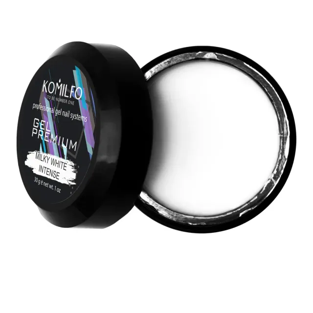 Komilfo Gel Premium Milky White gel ricostruzione bianco 30 g