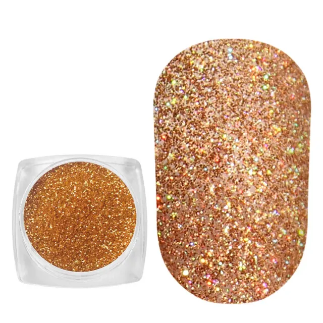 Komilfo Glitter 116 decorazione unghie oro dark 2,5 g