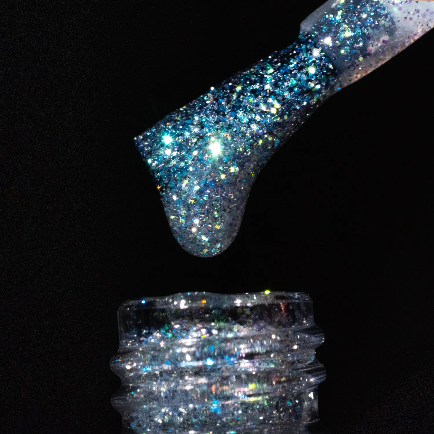 Komilfo Galaxy Top 004 top coat riflettente 8 ml olografico
