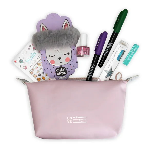 Snails Star Squad Pouch Popstar set smalto lavabile bambina glitter