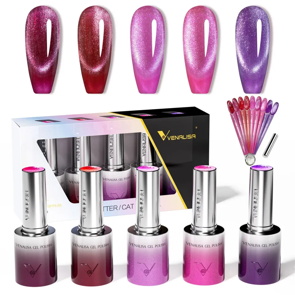 Venalisa Velvet Cat Eye Kit Smalto Gel 10ml Magnetico