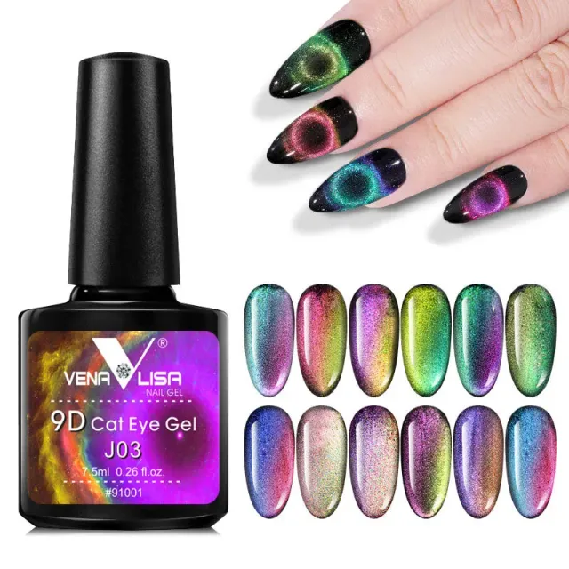 Venalisa 9D Galaxy smalto semipermanente cat eye 7,5 ml