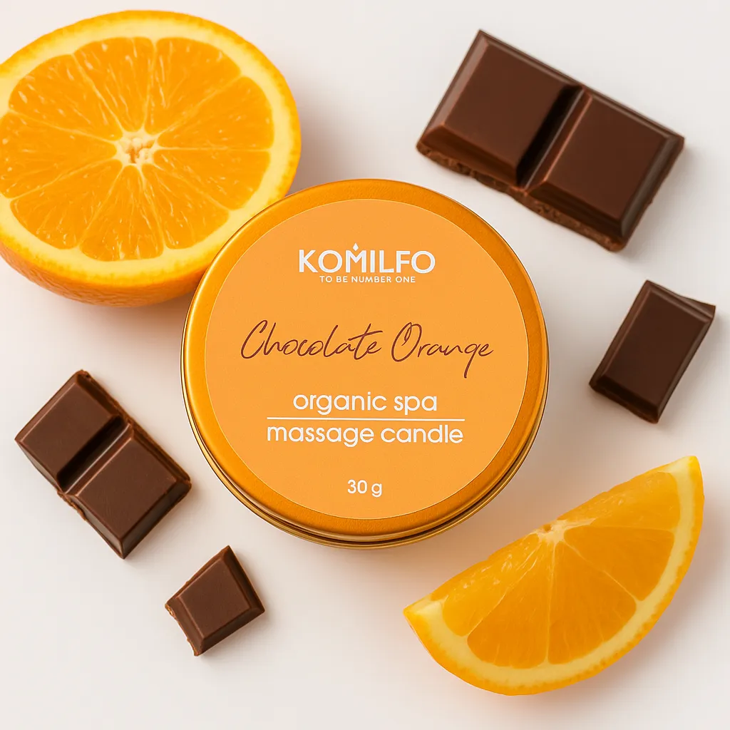 Komilfo Chocolate Orange candela da massaggio 30 g