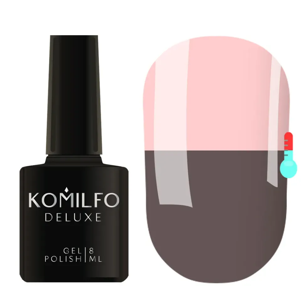 Komilfo DeLuxe Termo C001 smalto semipermanente 8 ml termico