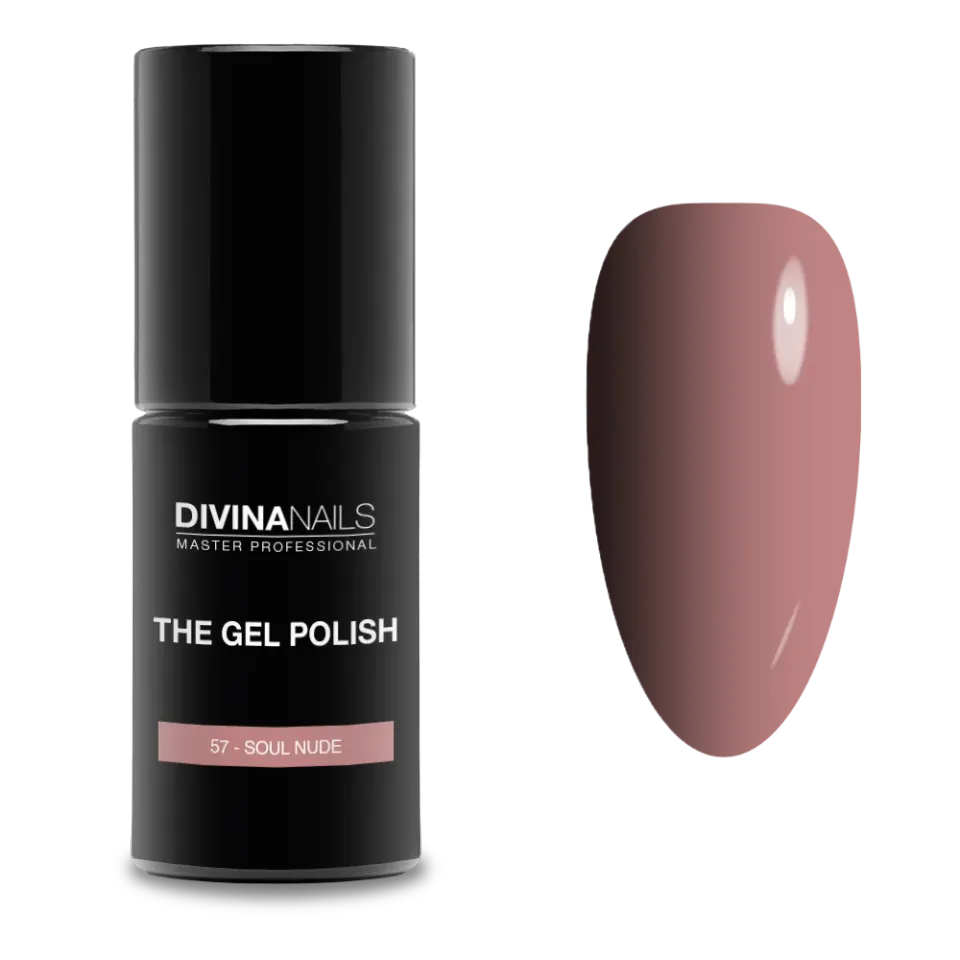 Diva Nails The Gel Polish 57 Soul Nude semipermanente 8ml nude
