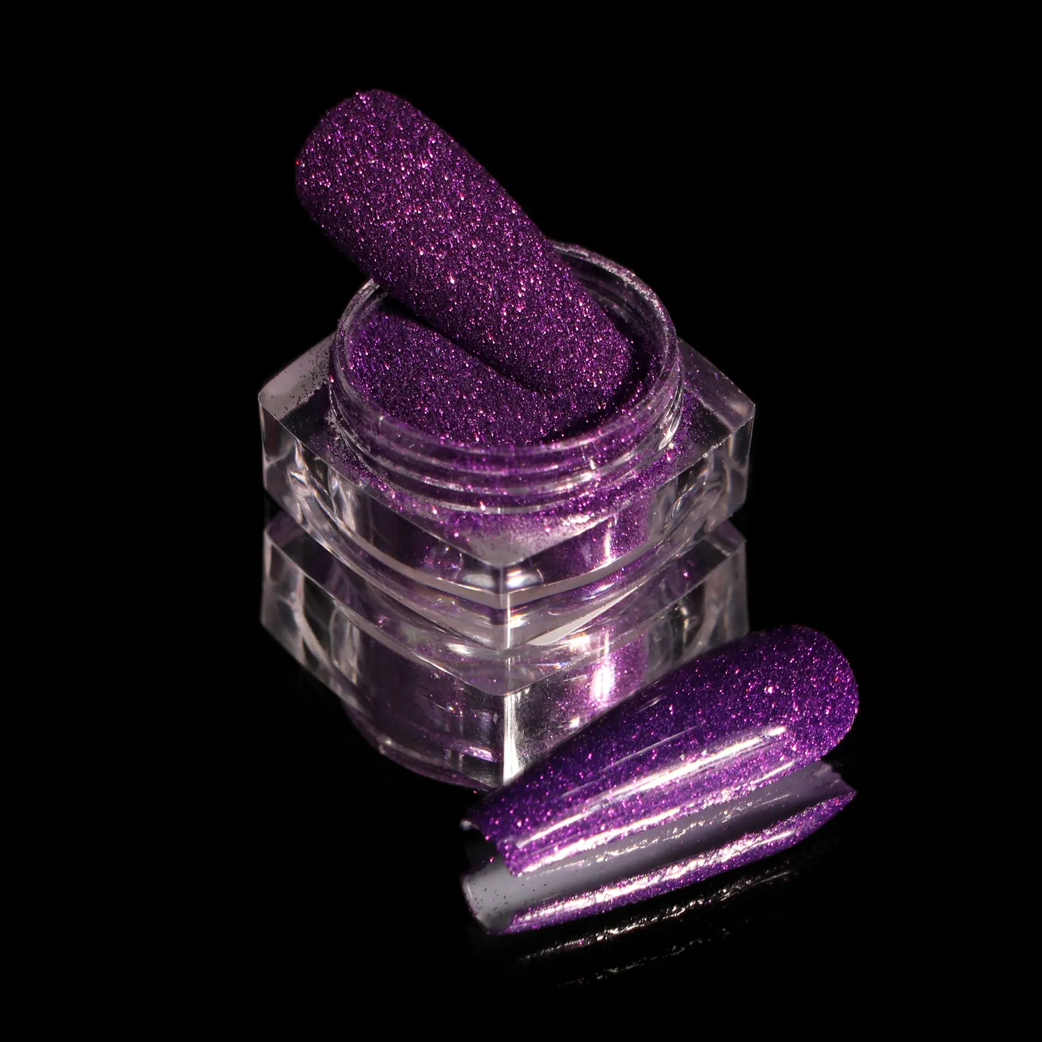 Komilfo Spangles 042 glitter unghie viola 2,5 g