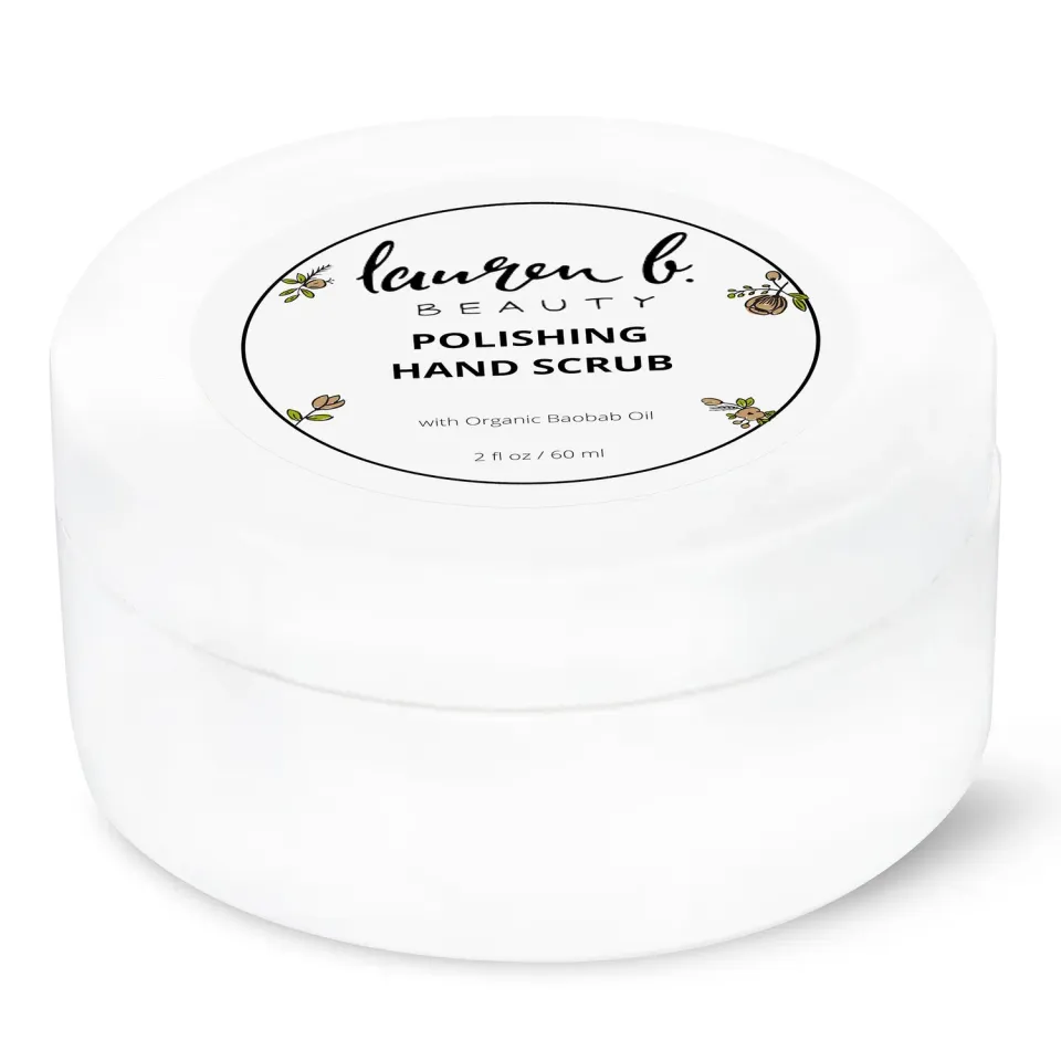 Lauren B Beauty Polishing scrub mani esfoliante bio