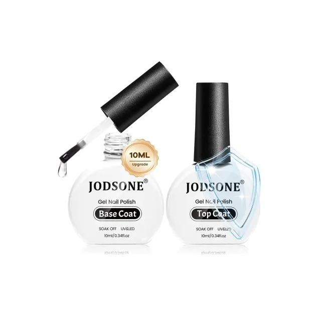 Jodsone Set Base e Top Coat Smalto Gel 2x10ml lucido
