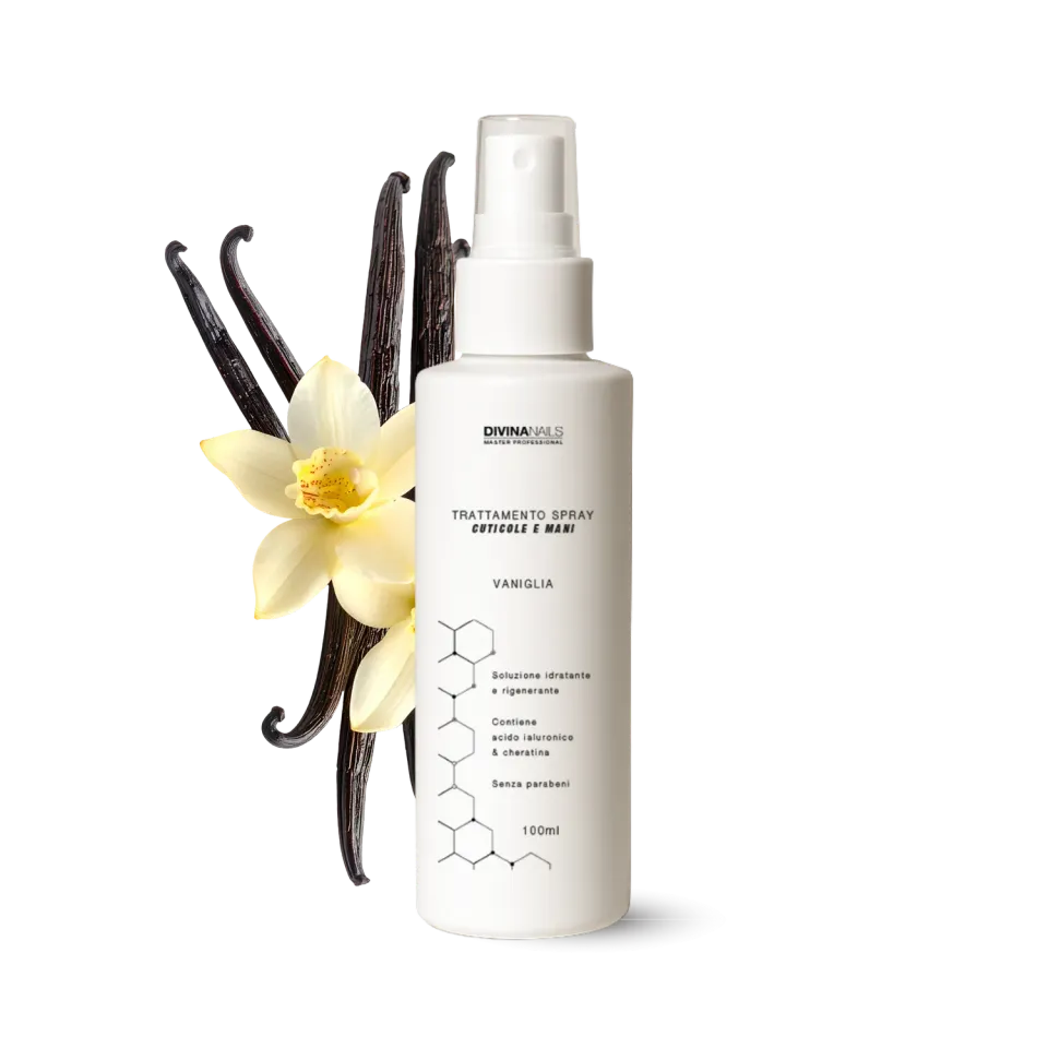 Diva Nails spray cuticole e mani vaniglia 100ml idratante