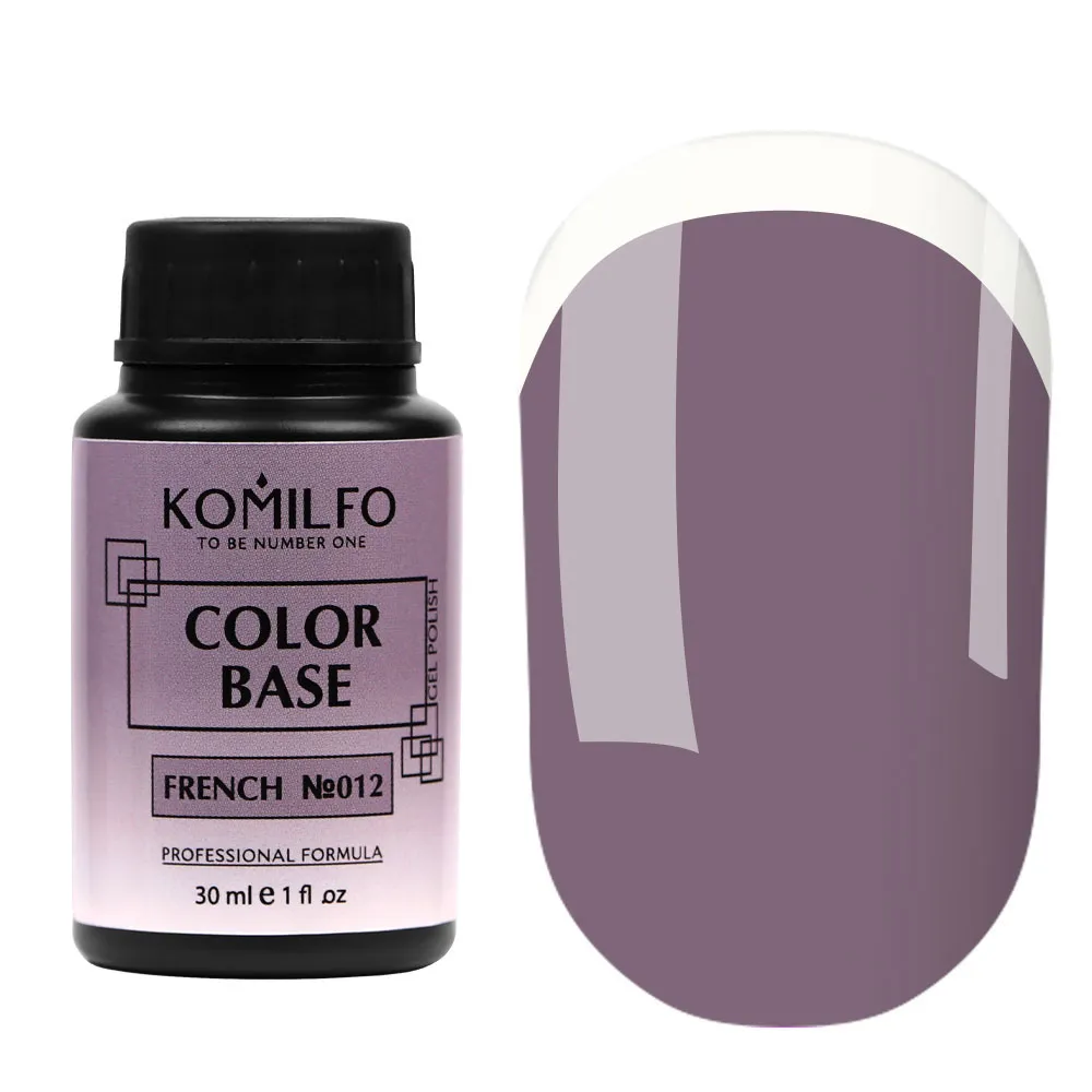 Komilfo Color Base French 012 base semipermanente 30 ml coprente