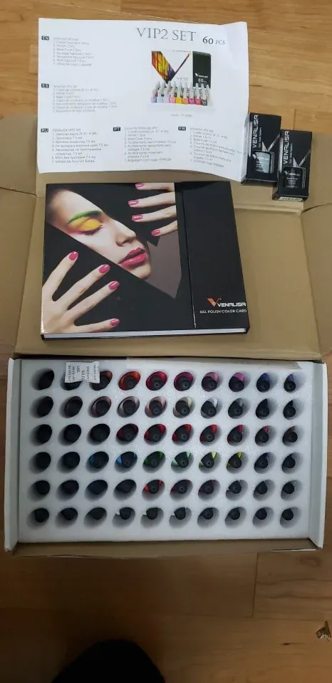 Venalisa VIP Set 60 smalti semipermanenti 7,5ml coprente