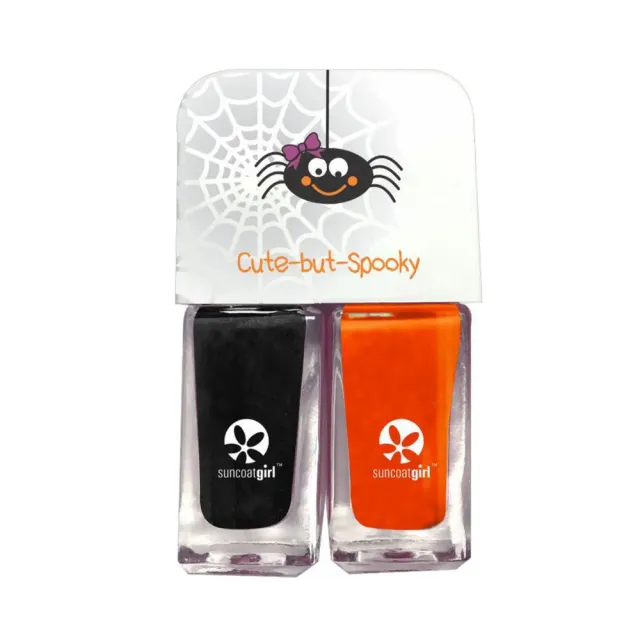 Suncoatgirl Halloween Duo smalto bambini mini nero-arancio peel-off