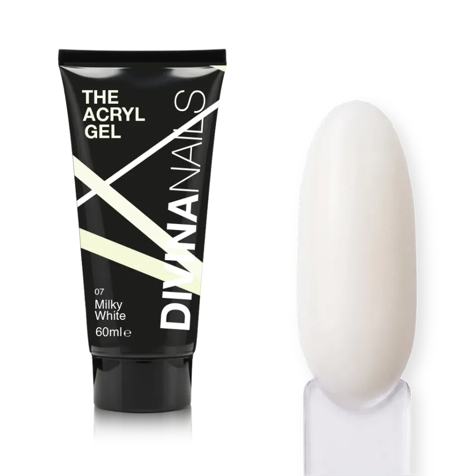 Diva Nails The Acryl Gel White Milk acrygel 60ml bianco latte