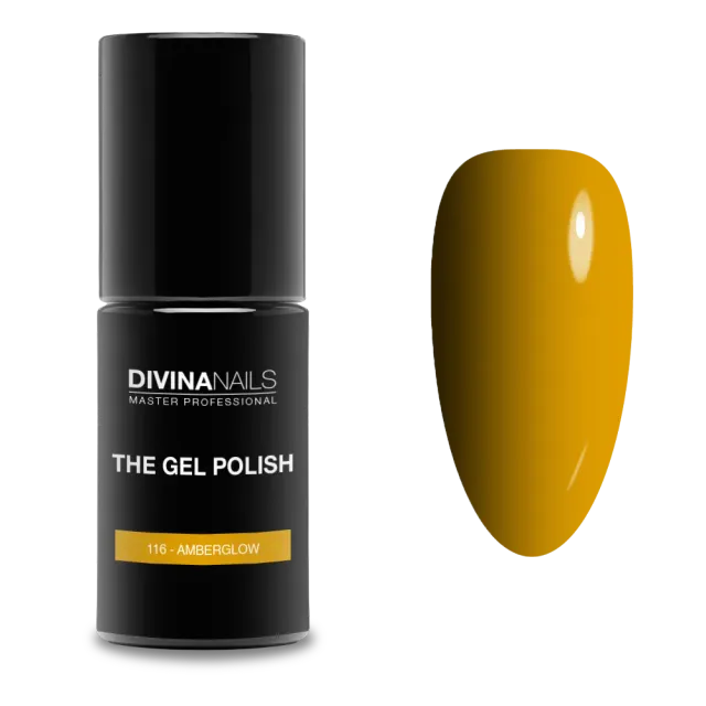 Diva Nails The Gel Polish 116 Amberglow semipermanente 8ml ambra