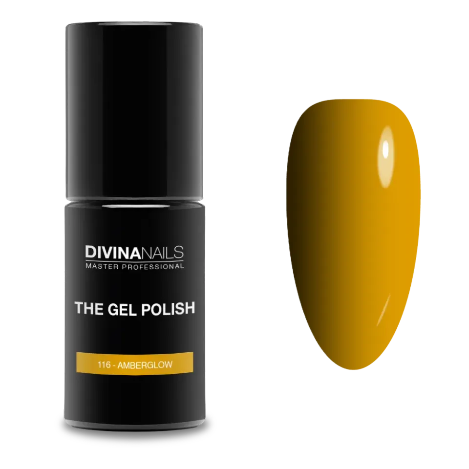 Diva Nails The Gel Polish 116 Amberglow semipermanente 8ml ambra