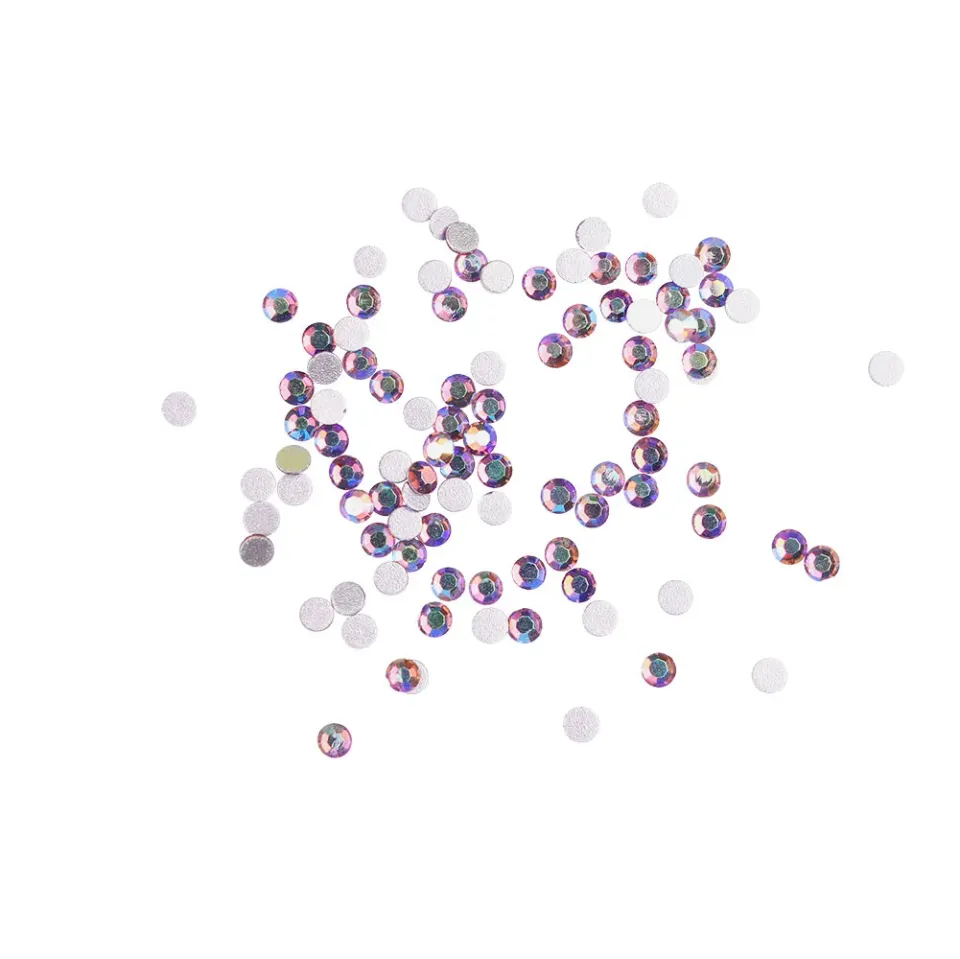 Komilfo strass Lt.amethyst AB misura 5 100 pz lilla