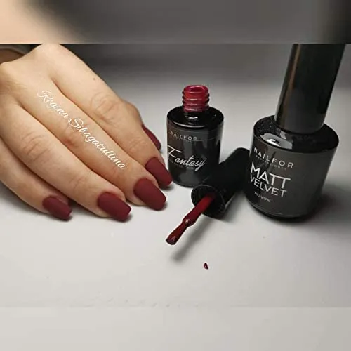 Nailfor Matt Velvet Top Coat opaco 15ml soft touch