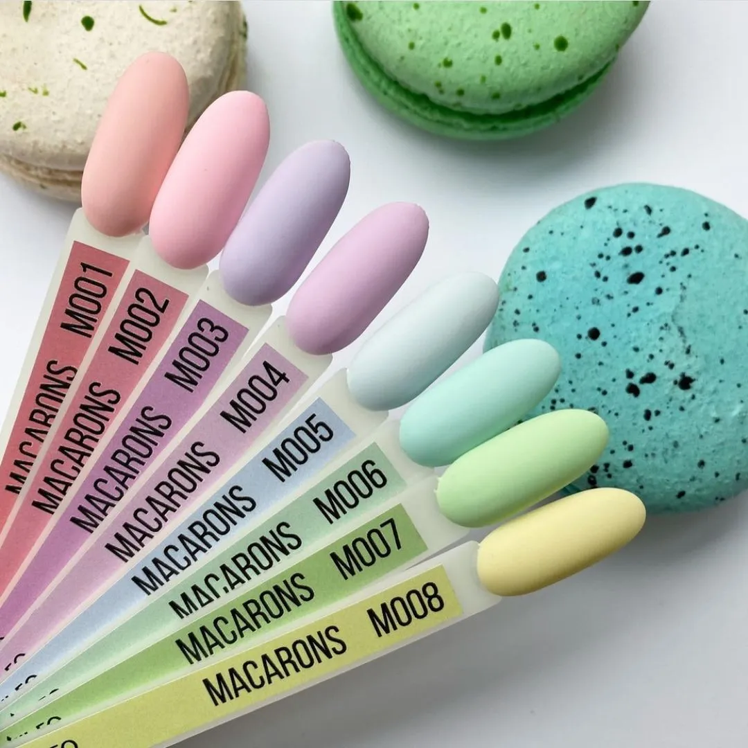 Komilfo Macarons M002 semipermanente rosa pastello 8 ml