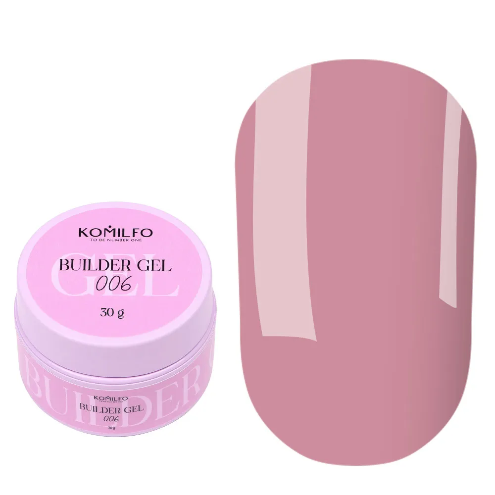 Komilfo Builder Gel 006 gel costruttore 30 g media viscosità