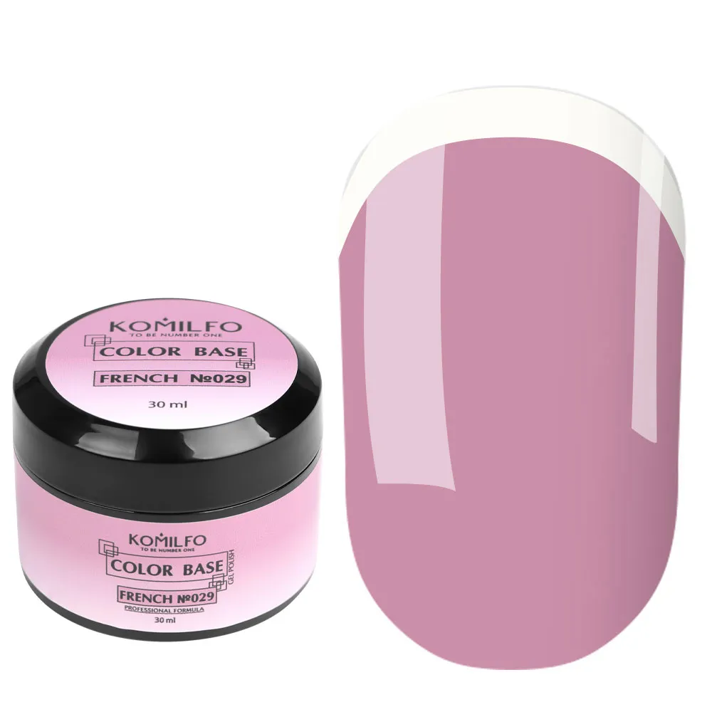 Komilfo Color French Base 029 Base Unghie 30 ml Nude