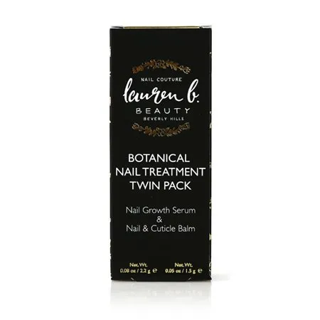 Lauren B Beauty Nail Treatment Twin Pack siero e balsamo unghie