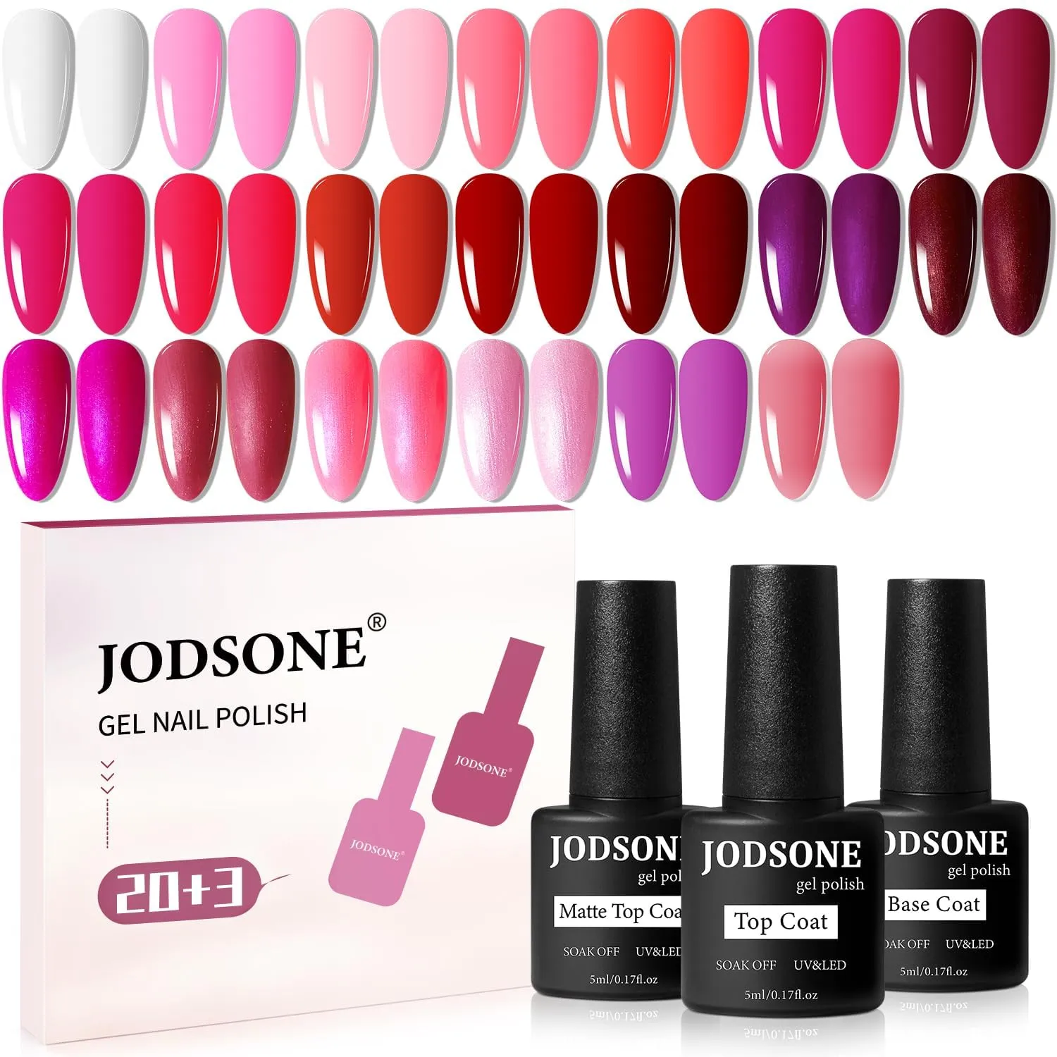 Jodsone Autumn Jelly smalto gel 6x10ml effetto gelatina