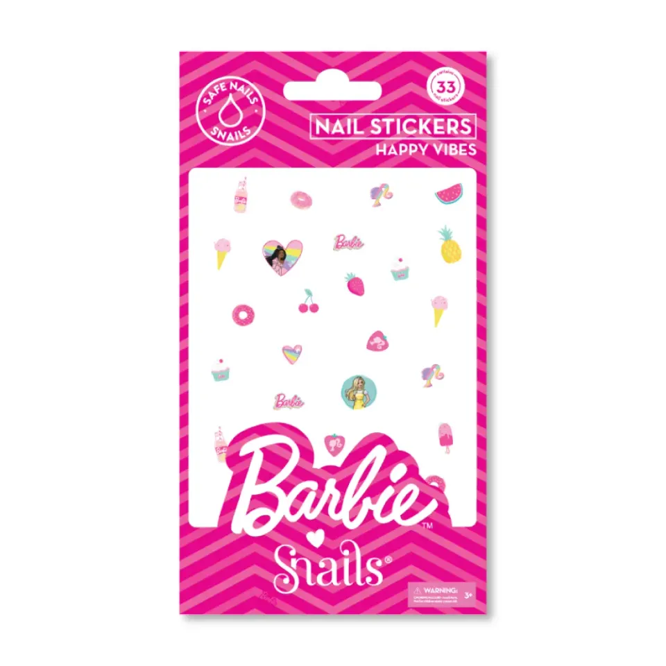 Snails Barbie Happy Vibes adesivi unghie bambina