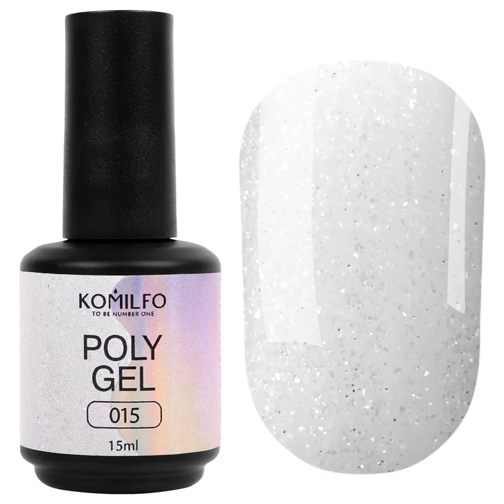 Komilfo PolyGel 015 gel unghie 15 ml rinforzo