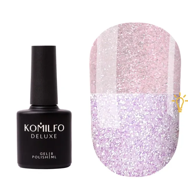 Komilfo Luminous Base 003 base semipermanente 8 ml lilla