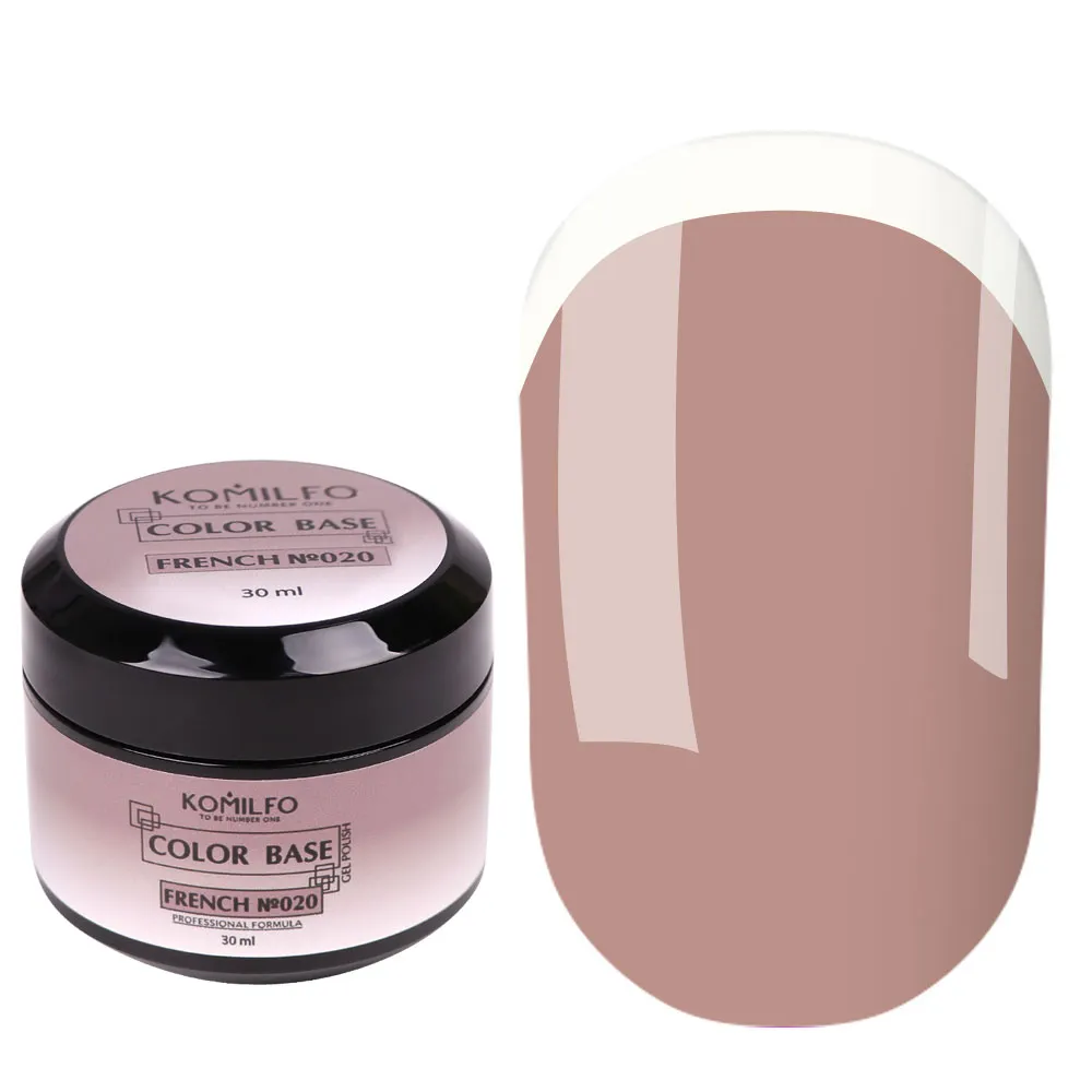 Komilfo Color Base French 020 base nude 30 ml barattolo
