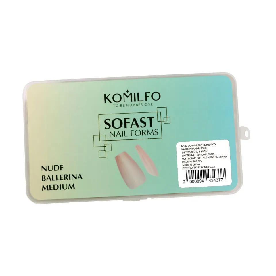 Komilfo SoFast Nude Ballerina tip medium 360 pz
