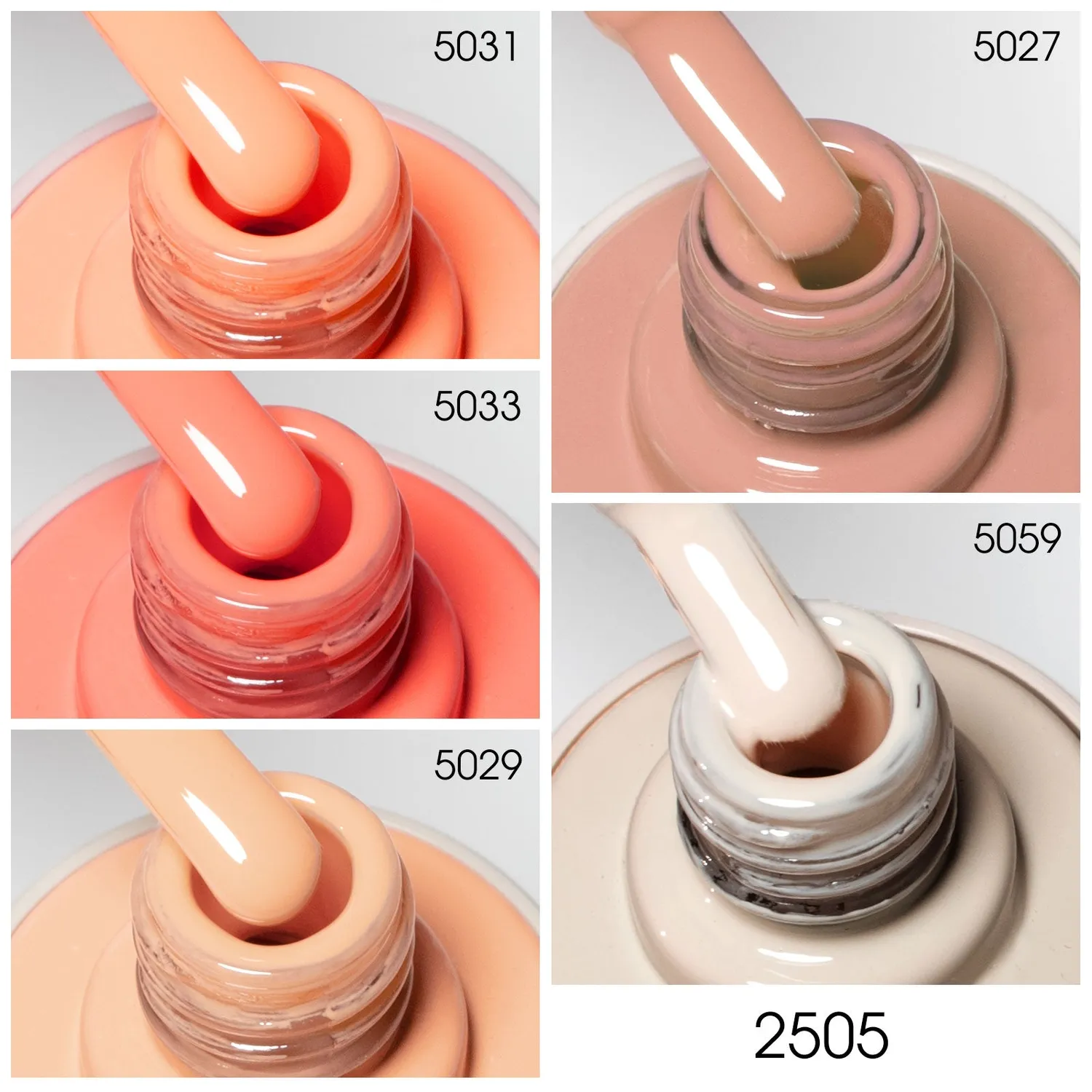 Venalisa Neutral Poetry V2505 smalto gel 5x10ml nude senza TPO