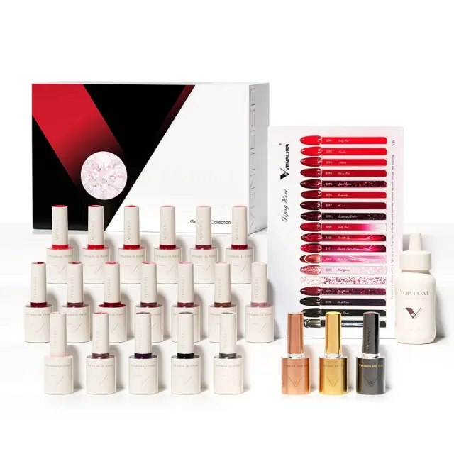 Venalisa V6 Kit Smalti Semipermanenti 18 Colori 10ml