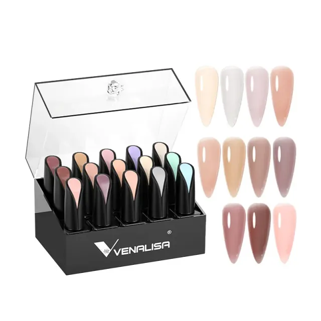 Venalisa Natural Nude KS4 smalto semipermanente 15pz nude