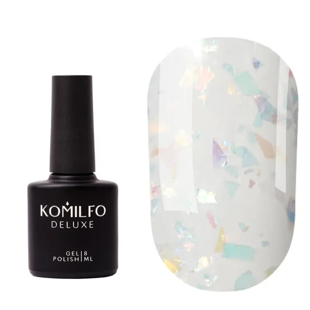 Komilfo Aurora 001 base semipermanente 8 ml effetto potal