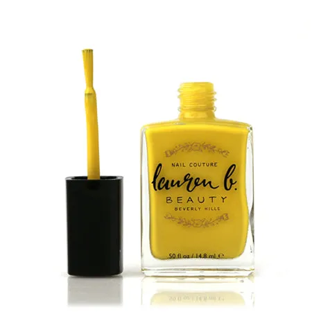 Lauren B Beauty Coachella Valley Sun smalto giallo vegano