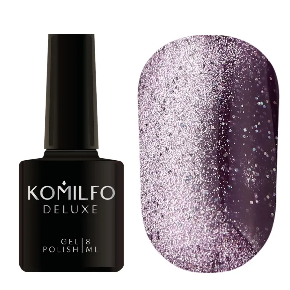 Komilfo Fairytale Cat Eye 004 smalto semipermanente viola 8 ml